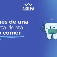 Diente caricaturesco con mascarilla y herramientas dentales, con signos de interrogación.
