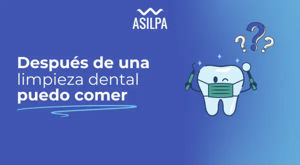 Diente caricaturesco con mascarilla y herramientas dentales, con signos de interrogación.